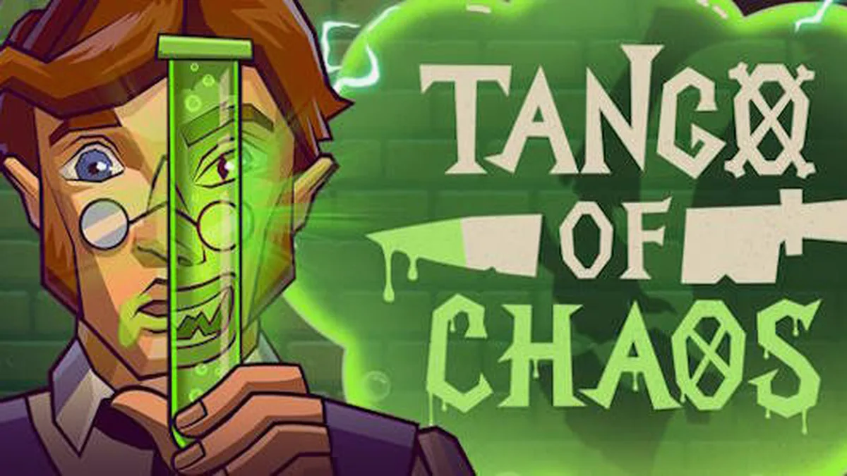 Makulay at masining na disenyo ng Tango of Chaos slot