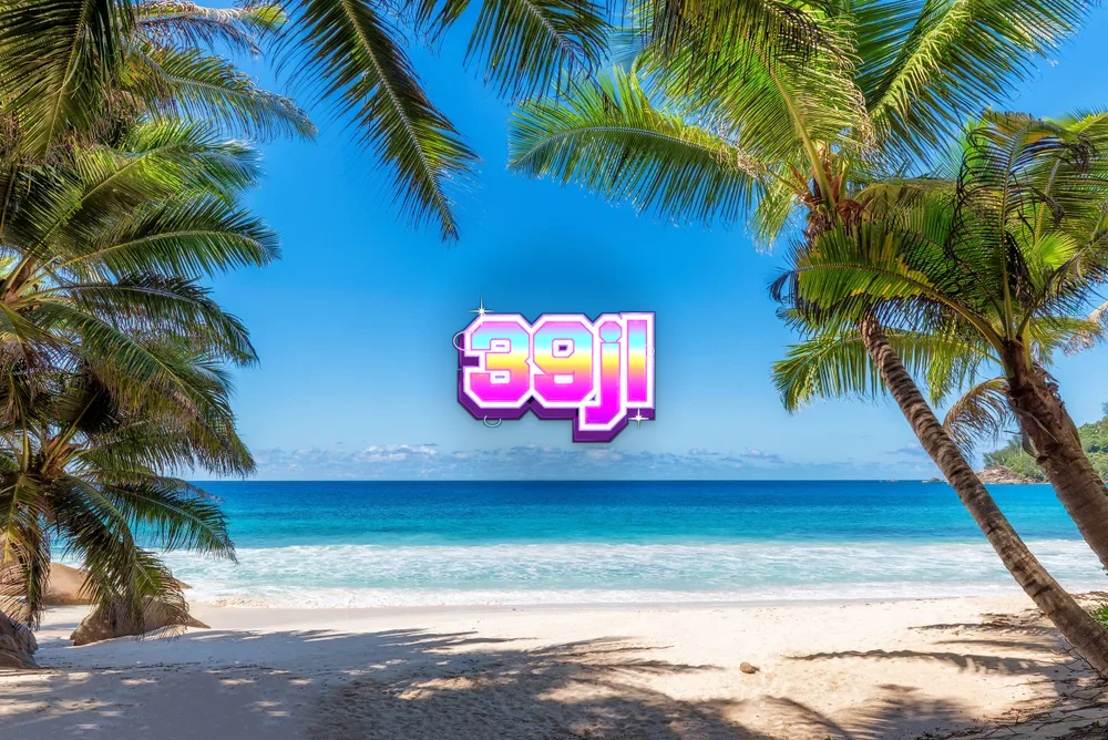 Isang makulay na digital display ng mga bagong slot games na may temang tag-init.